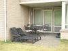 Terras met tuinmeubels